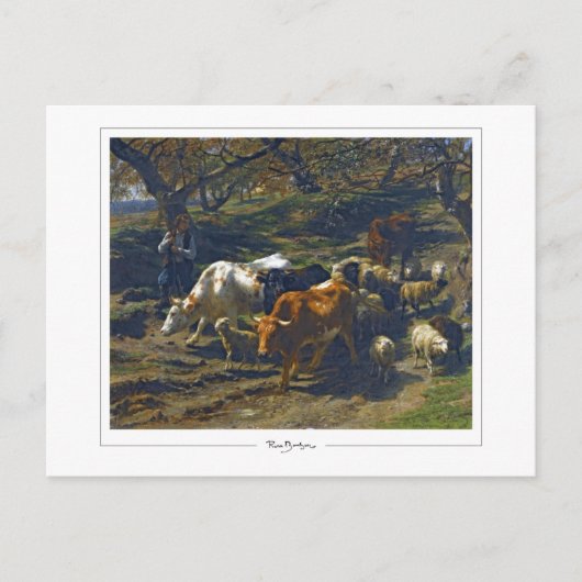Rosa Bonheur #14 - Kunst Briefkaart (Voorkant)