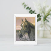 Rosa Bonheur #4 - Fijne Kunst Briefkaart (Staand voorkant)
