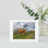 Rosa Bonheur #65 - Fijne Kunst Briefkaart (Staand voorkant)