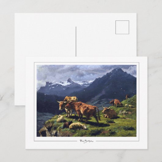 Rosa Bonheur #8 - Fine Art Briefkaart (Voorkant / Achterkant)