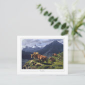 Rosa Bonheur #8 - Kunst Briefkaart (Staand voorkant)
