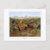 Rosa Bonheur #9 - Fine Art Briefkaart (Voorkant)