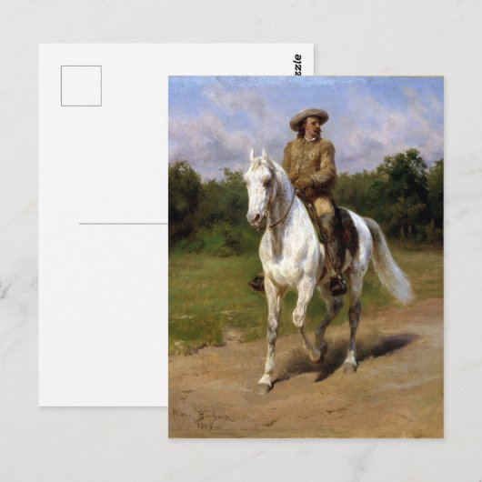 Rosa Bonheur Col. William F. Cody (Buffalo Bill) Briefkaart (Voorkant / Achterkant)