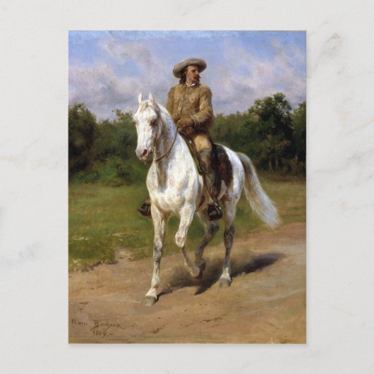 Rosa Bonheur Col. William F. Cody (Buffalo Bill) Briefkaart (Voorkant)