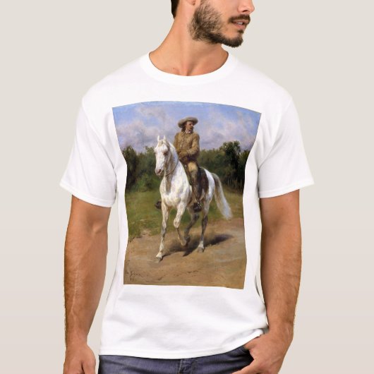 Rosa Bonheur Col. William F. Cody (Buffalo Bill) T-shirt (Voorkant)