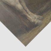 Rosa Bonheur | Grijze paarden in Stable Tissuepapier (Detail)