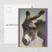 Rosa Bonheur, het hoofd van een ezel, beeldende ku Briefkaart (Voorkant / Achterkant)