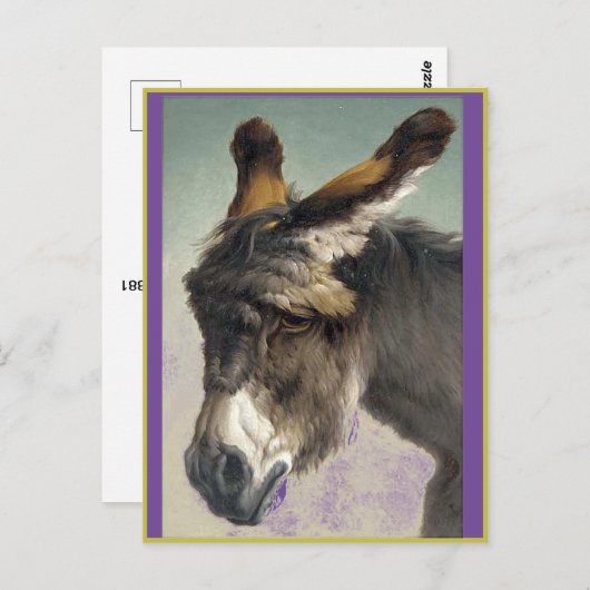 Rosa Bonheur, het hoofd van een ezel, beeldende ku Briefkaart (Voorkant / Achterkant)