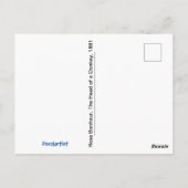 Rosa Bonheur, het hoofd van een ezel, beeldende ku Briefkaart (Achterkant)