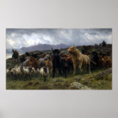 Rosa Bonheur Highland Raid Poster (Voorkant)
