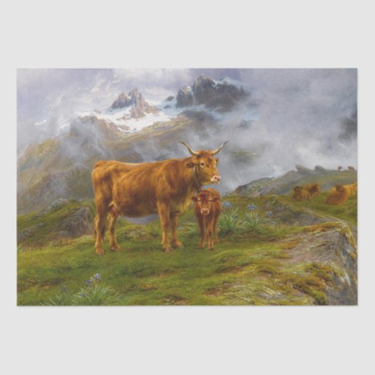 Rosa Bonheur | Hogevee Tissuepapier (Voorkant)