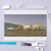 Rosa Bonheur | In de Nivernais stromen Tissuepapier (Craft)