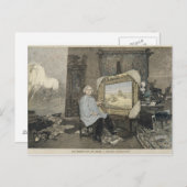 Rosa Bonheur in haar studio Briefkaart (Voorkant / Achterkant)