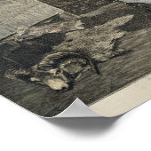 Rosa Bonheur in haar studio Poster (Hoek)