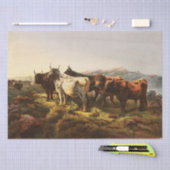 Rosa Bonheur | Morning After - Morning in Highland Tissuepapier (Craft)
