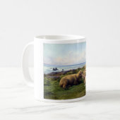 Rosa Bonheur Sheep van het Zee Koffiemok (Voorkant links)