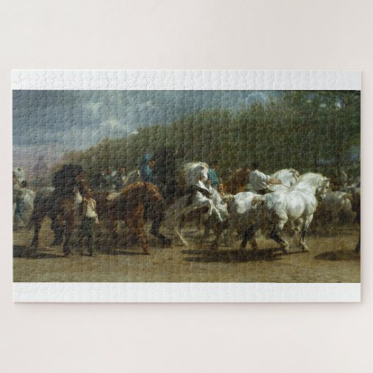 Rosa Bonheur The Horse Fair Legpuzzel (Horizontaal)
