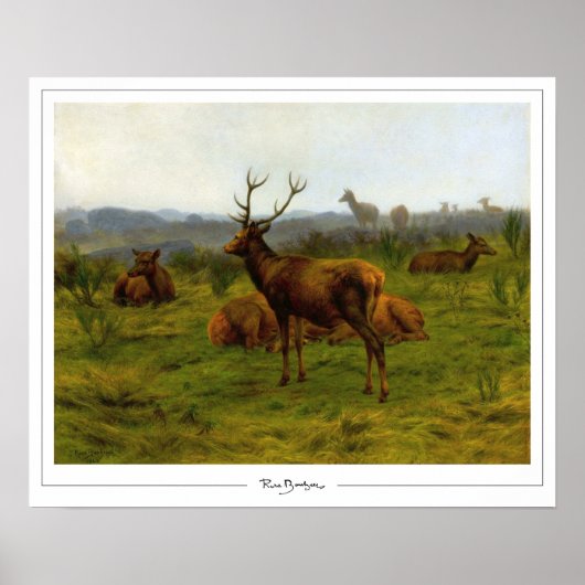 Rosa Bonheur Zedign Art Poster #122 (Voorkant)