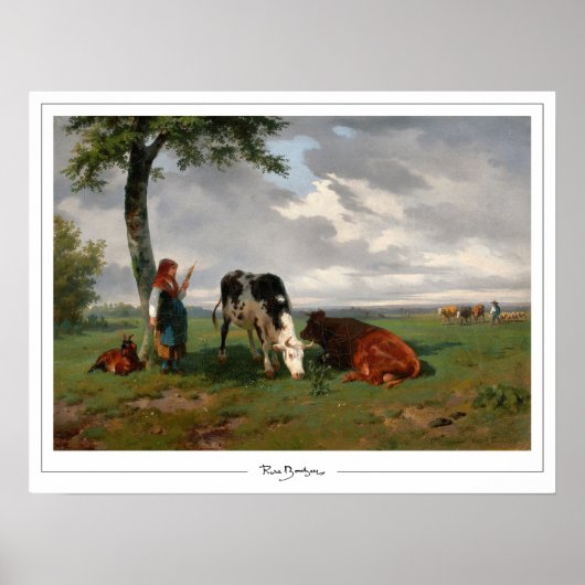 Rosa Bonheur Zedign Art Poster #166 (Voorkant)
