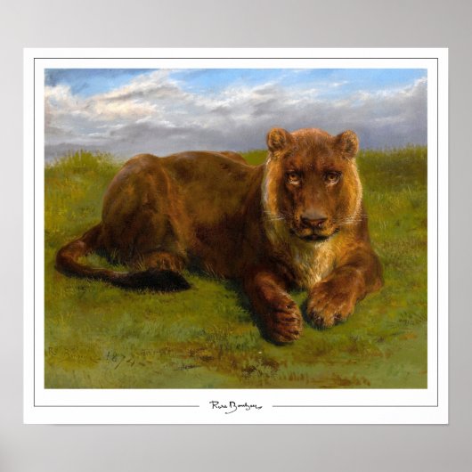 Rosa Bonheur Zedign Art Poster #17 (Voorkant)