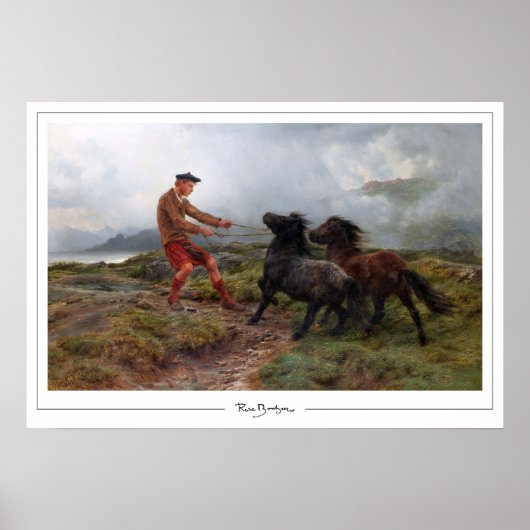 Rosa Bonheur Zedign Art Poster #25 (Voorkant)