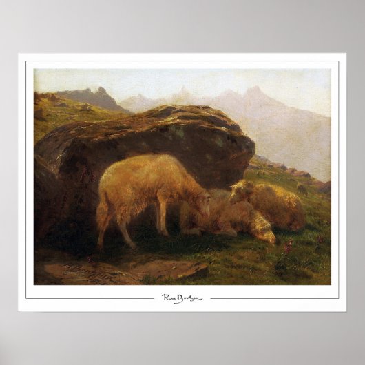 Rosa Bonheur Zedign Art Poster #67 (Voorkant)