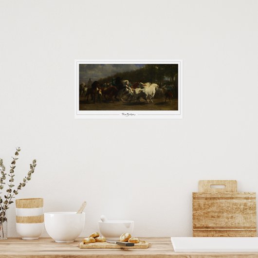 Rosa Bonheur Zedign Art Poster #90 (Keuken)