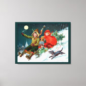 Rosa C. Petherick: Kerstwinkelen Canvas Afdruk (Voorkant)