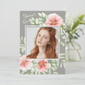 Rosa Canina Foto Quinceañera Kaart (Staand voorkant)