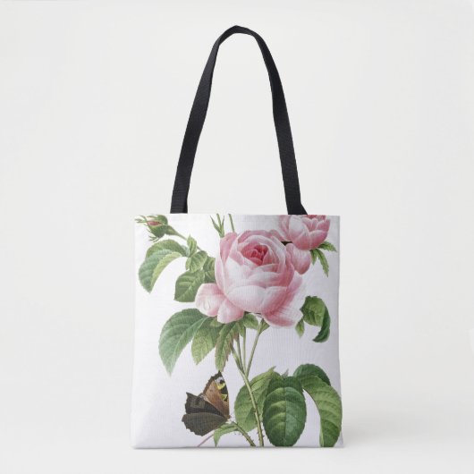 Rosa Centifolia Tote Bag (Voorkant)