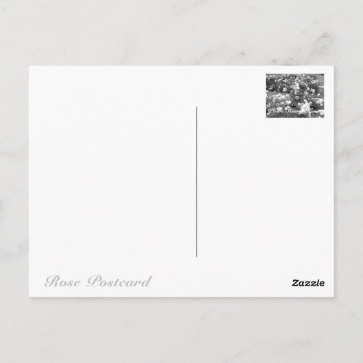 Rosa Clotilde Soupert Briefkaart (Achterkant)