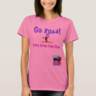 Rosa Cole Fan Club - Gepersonaliseerd T-shirt