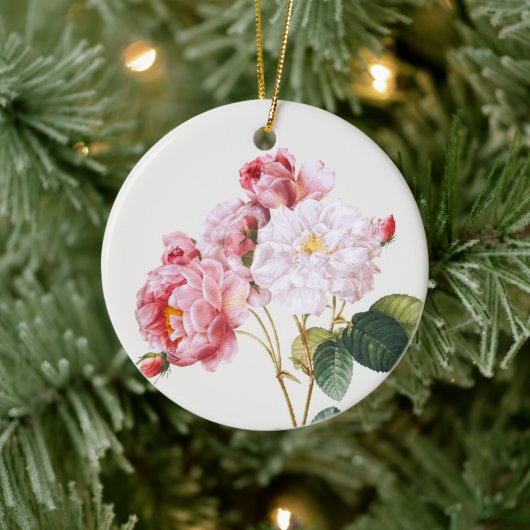 Rosa Damascena , boom Keramisch Ornament (Boom)