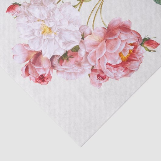 Rosa Damascena Tissuepapier (Detail)