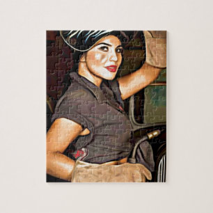 Rosa-de-lasser Legpuzzel