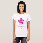 Rosa do deserto vermel ha t-shirt (Voorkant volledig)
