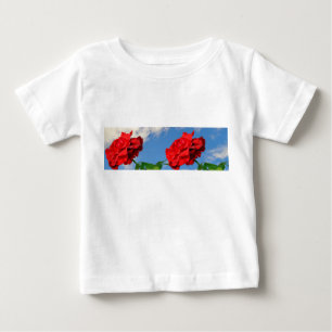 Rosa Don Juan met een blauwe lucht