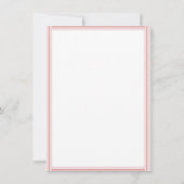 Rosa Double Delight: Flat Card (Achterkant)