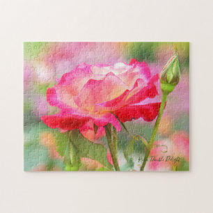 Rosa Double Delight Legpuzzel
