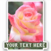 Rosa Elegant Lady [Cut Seal] Sticker (Voorkant)