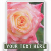 Rosa Elegant Lady [Cut Seal] Sticker (Voorkant)