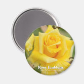 Rosa Emblem Magneet (Voorkant / Achterkant)