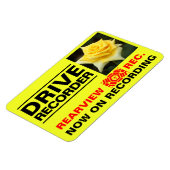 Rosa Emblem：Warning Magnet Plate Magneet (Linkerzijde)