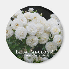 Rosa Fabulous! Magneet