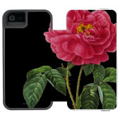 Rosa Gallica Incipio iPhone Portemonnee Hoesje (Agenda Open)