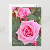 Rosa Gene Boerner (Briefkaart) Briefkaart (Voorkant / Achterkant)