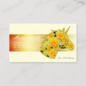 Rosa Gold Bunny Visitekaartje (Achterkant)