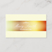 Rosa Gold Bunny Visitekaartje (Voorkant)