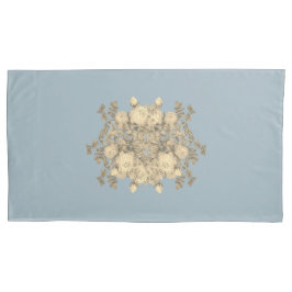 Rosa hemisphaerica – Rosa sulfurea gelbe Rose Kussensloop