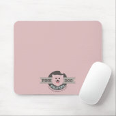 Rosa Honden Digitale Muismat (Met muis)